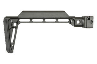 Midwest Industries Minimalistic Side Folding Stock with black anodized finish